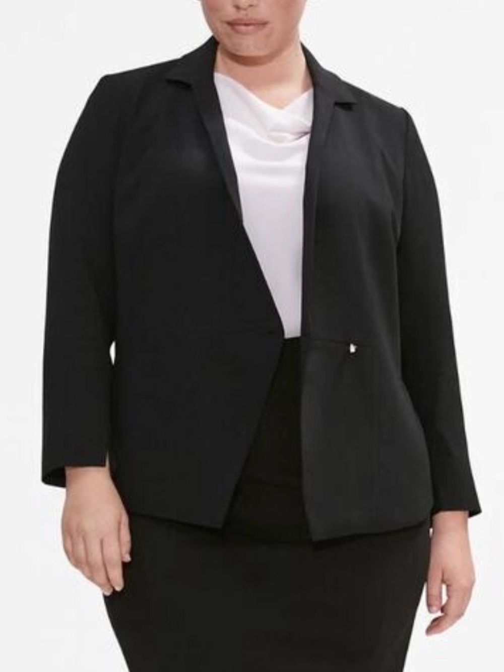 M.M. Lafleur The Hoffman Blazer - Tropical Wool Plus, size +1